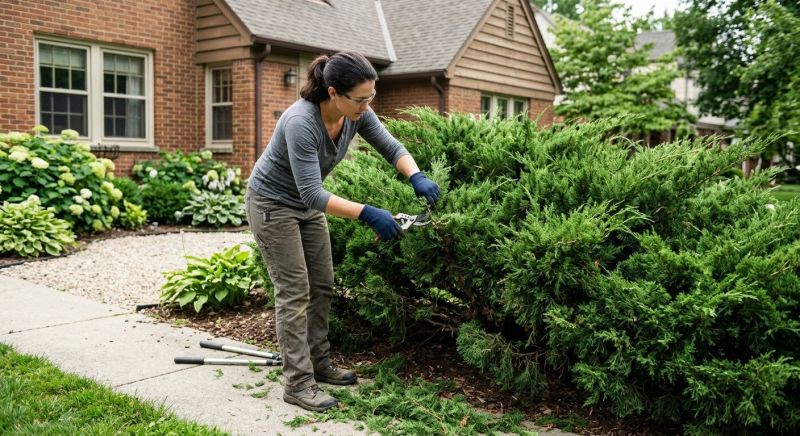 Juniper Pruning in Honolulu, HI