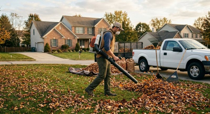 Fall Lawn Cleanup Service in Ventura County, CA