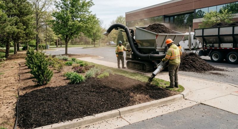 Hotel Mulching in Ventura County, CA