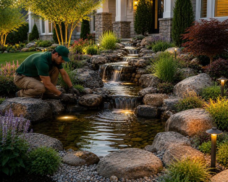 Pond Landscaping Service in Ventura County, CA